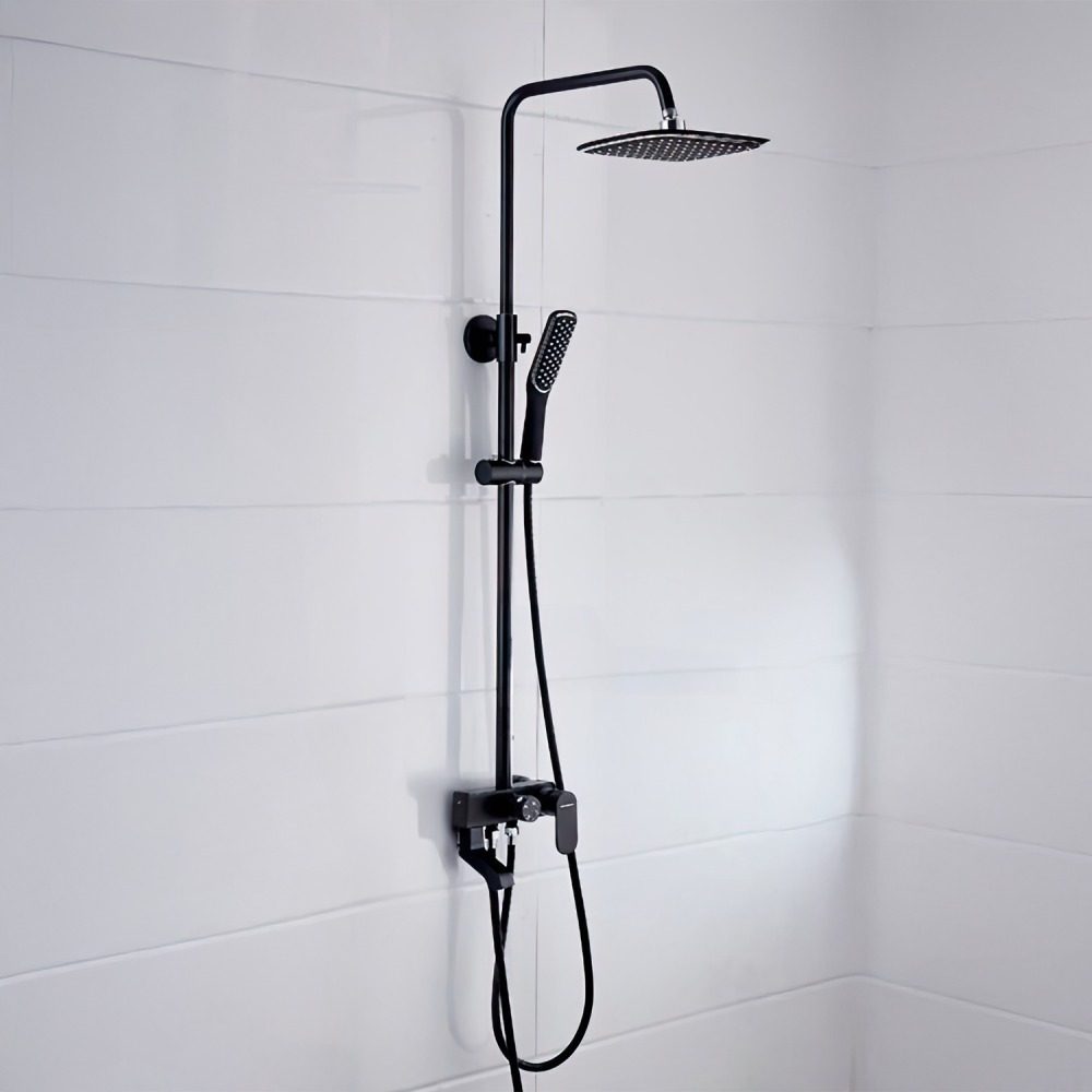 SET SHOWER BLACK